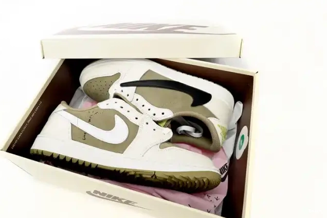 Bmlin Jordan Scott 1 Low x Golf Travis FZ3124-200 Air 0501